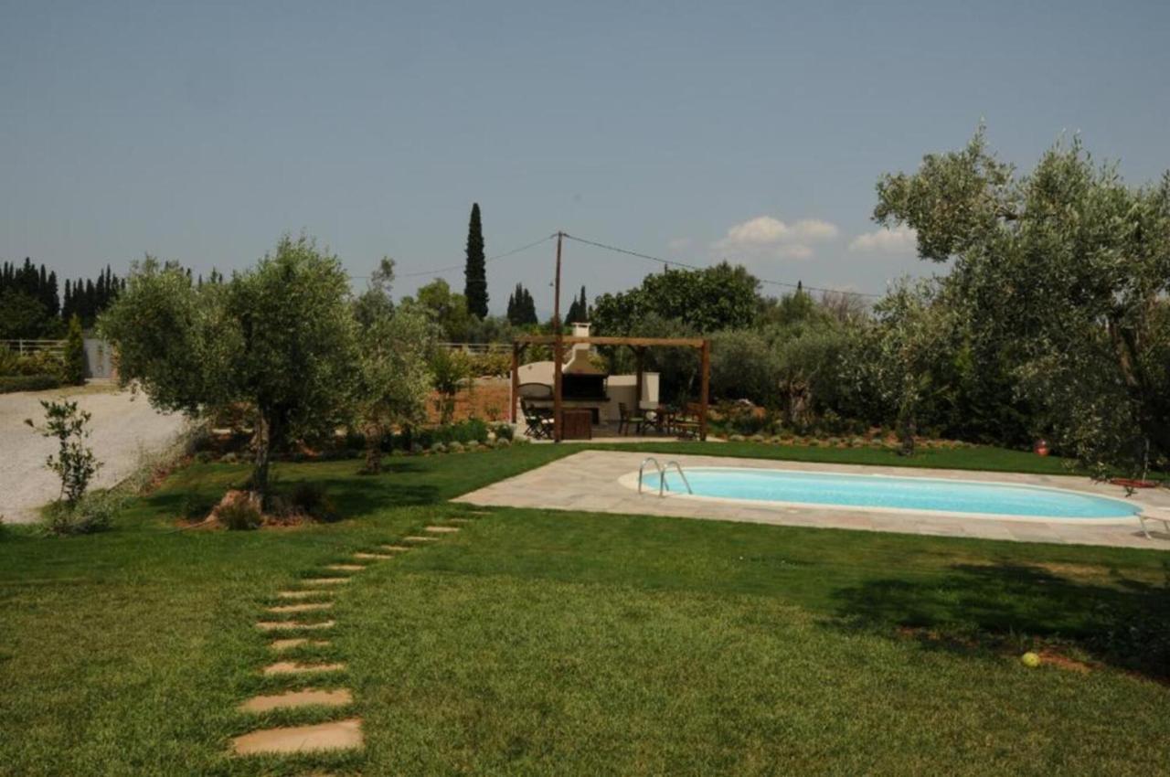 Luxurious 6 Bedroom Villa In A Great Location Chalkís Exteriér fotografie