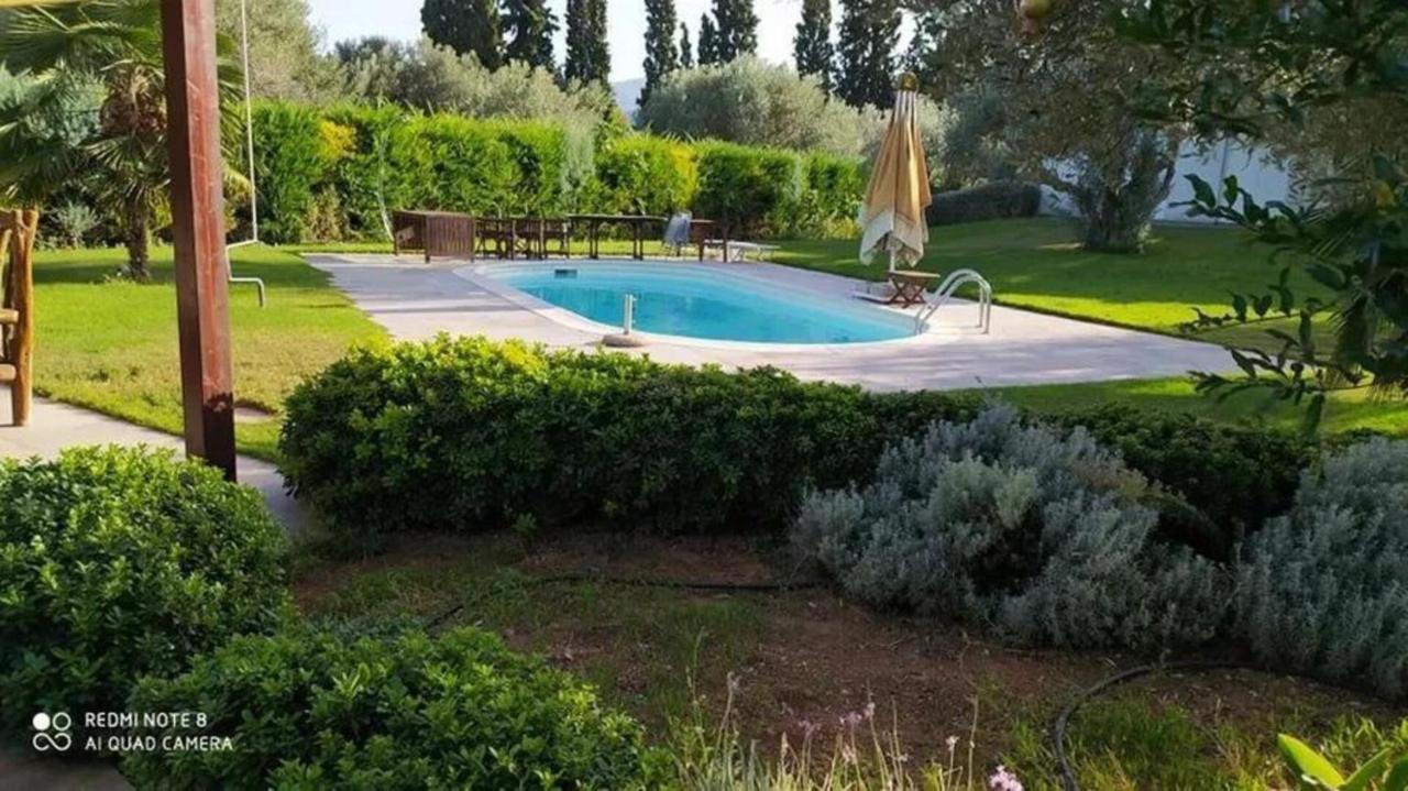 Luxurious 6 Bedroom Villa In A Great Location Chalkís Exteriér fotografie